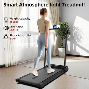 Tapis roulant portatile 3 in <span class=keywords><strong>1</strong></span> da sotto la scrivania. Tapis Roulant con Telecomando e Display LED Ideale per l'allenamento quotidiano a casa e in ufficio. - Product Image 2