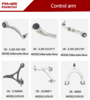 Pièces de voiture de rechange automatiques de PMA 33326795048 33326779388 bras de commande de système de suspension pour BMW X5 E70 M