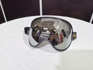 Có thể điều chỉnh dây đeo Goggle ống kính bong bóng Visor mặt lá chắn mặt nạ cho xe máy Mũ Bảo Hiểm Moto capacete casco nửa mở mặt Mũ bảo hiểm - Product Image 2