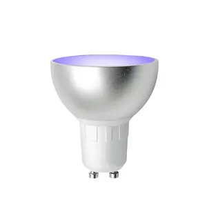 Benexamrt Wifi Tuya Gu10 Smart 5W RGBW LED Bulb with SmartThings App Voice Control via Alexa Echo Plus Google Home