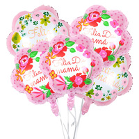 Ensemble de ballons pour la fête des mères anglaises et espagnoles Décorations de ballons sur le thème Maman je t'aime