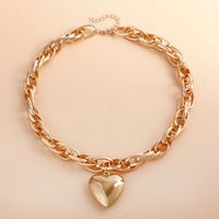 Collier en acier inoxydable YBcustom ODM, collier à pendentif tendance, collier Chrome Heart