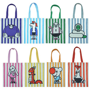 Bolsa de compras de poliéster con impresión por sublimación a todo color personalizada, con logotipo para regalo promocional - Product Image 2