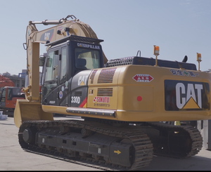 Excavadora de cadenas Caterpillar 330D usada de alta calidad, modelo 2020, 30 toneladas, cucharón de 1.1m, motor japonés original - Product Image 2