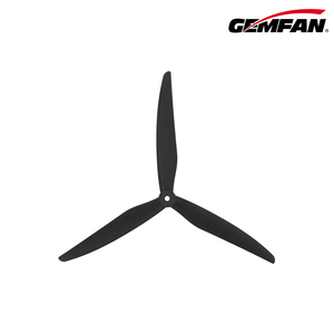 ใบพัดโดรน GEMFAN 1050-3 ขนาด 10 นิ้ว 3 ใบพัด สำหรับ FPV โดรน วัสดุใยแก้วผสมไนลอน สีดำ แบบ CW และ CCW สำหรับ UAV ระยะไกล - Product Image 1