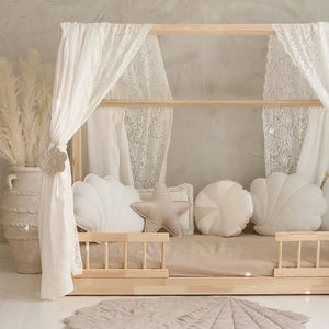 Marco de la cama de madera para niños - Product Image 1