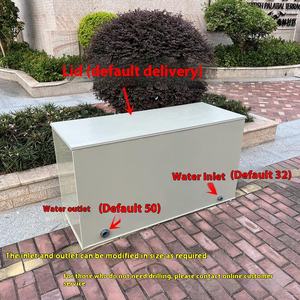 ตู้ปลาพลาสติกขนาดใหญ่พร้อมตัวกรองด้านบนแบบแห้งและเปียก แยกกากตะกอน ตู้ปลาสำหรับ<span class=keywords><strong>ปลา</strong></span>คาร์ฟพร้อมตัวกรองด้านข้างและกล่องกรอง - Product Image 3