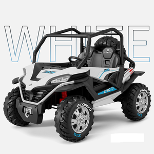 รถ<span class=keywords><strong>เ</strong></span>ด็กขับ<span class=keywords><strong>เ</strong></span>คลื่อนสี่ล้อไฟฟ้า ยางสำหรับทุกสภาพถนน ขนาดใหญ่ สำหรับขับขี่กลางแจ้ง ชายหาด สวน ของเล่นสไตล์ UTV สำหรับ<span class=keywords><strong>เ</strong></span>ด็กหลายวัย ทำจากพลาสติก - Product Image 3