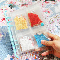 Collection de diamants Sac de collection Trousse à outils Autocollant de couleur Numéro Ziplock Sac Set Diamant Peinture Collection Livre