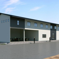 Estructura de Acero Ignífuga, Taller Industrial Prefabricado, Construcción Personalizada de Almacenes, Certificación CE/ISO9001, Garantía de 5 Años