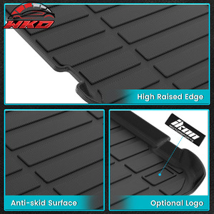 Compatible con MINI Cooper F55 Hardtop 4 puertas 15-24, tapete protector de maletero trasero de TPE. - Product Image 3