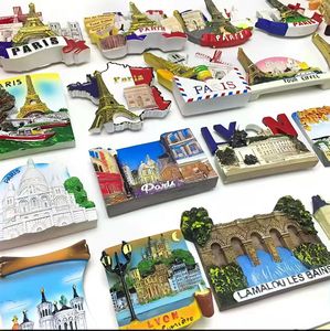 Aimant Souvenir Personnalisé Fait Main de France, Vue sur Lyon 3D, Autocollant de Réfrigérateur pour Projet de Cadeau Promotionnel Culturel et Créatif - Product Image 1