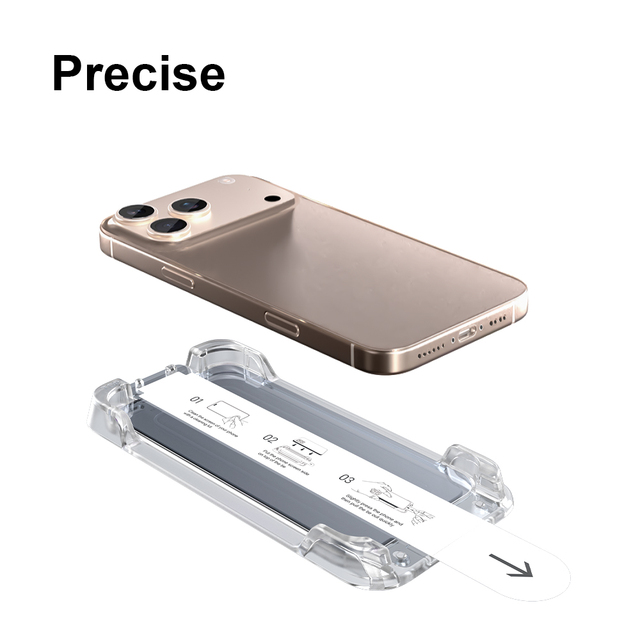 New Arrival Fast Exhaust Install Kits iPhone 17 Screen Protector for iPhone 17 Pro Max Film Applicator Phone Tempered Glass Film