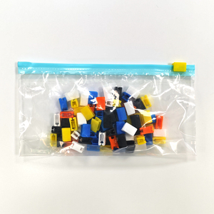 Tùy chỉnh PE thanh trượt không thấm nước, h-loại Clip-on màu PP trượt, trượt khóa túi, tươi giữ túi phụ kiện, Clip-on trượt - Product Image 4