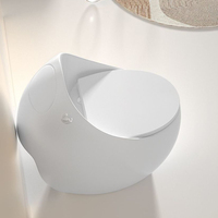 Toilette moderne en céramique siphonique monobloc à double chasse montée au sol pour salle de bain et villa