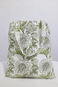 Bolsa Estampada a Mano que Ofrece una Expresión Textil Artística, Costuras Resistentes, Asas Cómodas y Usos Versátiles - Product Image 2