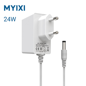 Myixi 24W OEM tường BIS <span class=keywords><strong>Power</strong></span> <span class=keywords><strong>Adapter</strong></span> 12V 2A 5V 4.8A 6V 4A 9V 2.67a 15V 1.6A 18V 1.3a 20V 1.2A 24V 1A PC Chất liệu <span class=keywords><strong>Power</strong></span> <span class=keywords><strong>Adapter</strong></span> - Product Image 1