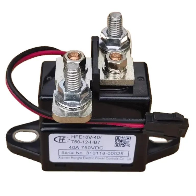 HFE18V-40/750-12-HB7 750VDC 40AC3高品質ブランド220V AC接触器45A単相1極エアコンhongfa接触器