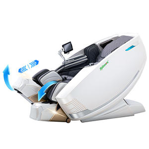 Luxe <span class=keywords><strong>pas</strong></span> <span class=keywords><strong>cher</strong></span> prix 4D AI musique corps entier airbags Shiatsu zéro gravité pédicure électrique fauteuil de massage fauteuil produits de massage - Product Image 2
