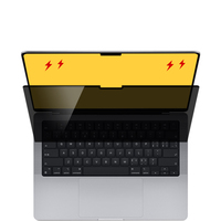 Film de protection d'écran de confidentialité pour ordinateur portable Magic Edge Glue facile à installer pour Macbook 16.2