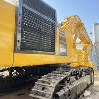 Excavatrice Komatsu PC800 en bon état de marche, faible nombre d'heures de fonctionnement, Komatsu PC 400 450 800 en stock