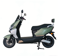 Desain Baru 2026 Motor Listrik Skuter Dewasa 2000W 3000W Bertenaga Jarak Jauh Lampu LED untuk Perjalanan Kota dan Pengiriman