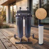 Chariot déioniseur pour le lavage de vitres de bâtiment avec filtre à résine échangeuse d'ions – Équipement mobile de purification