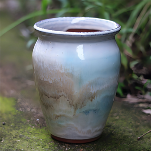 กระถางดินเผาขนาดใหญ่แบบเจาะรู สำหรับปลูกไม้อวบน้ำและต้นไม้ลำต้นใหญ่ ตกแต่งสวน - Product Image 4