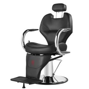 Sillón de Barbería Hidráulico Antiguo para Peluquería y Estética, Color Rojo, Muebles de Salón de Belleza para Supermercado - Product Image 3