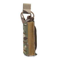 Pochette Tactique Transfrontalière pour Magazine en Nylon 1000D MOLLE Camouflage Imperméable Sac de Sport Unisexe pour Activités de Plein Air