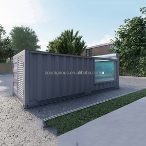 <span class=keywords><strong>Piscine</strong></span> <span class=keywords><strong>hors</strong></span> <span class=keywords><strong>sol</strong></span> de 10 pieds en conteneur, avec terrasse en WPC haut de gamme, filtration polymère et éclairage LED pour complexe hôtelier et jardin - Product Image 5