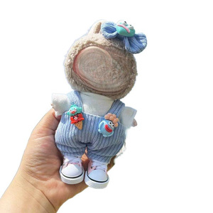 Quần áo chỉ cosplay trang phục 17cm Mặt dây chuyền mù Hộp vải Bubu búp bê búp bê Quần áo nón treo quần - Product Image 1