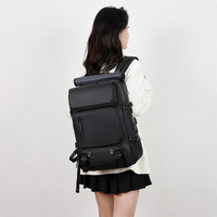 Sac à dos convertible robuste pour ordinateur portable, avec logo personnalisé, idéal pour le travail, les voyages et le camping