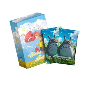 Venta al por mayor Japón Anime Miyazaki Hayao Colección Tarjeta Rare Fairy Tale <span class=keywords><strong>Dragon</strong></span> Cat <span class=keywords><strong>Studio</strong></span> Ghiblis Trading Playing Cards Juguetes para niños - Product Image 4
