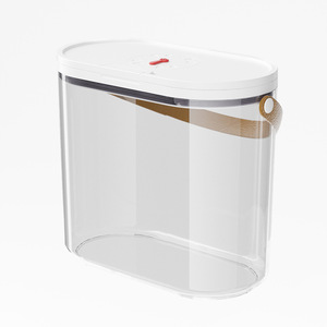 Cat Food Storage <b>Bin</b> 5L6L Flip Top Press Open Pet Supplies Container Moisture Proof Insect Proof <b>Rectangle</b> Shape - Product Image 3