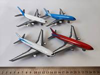 Modelo de Avión de Metal Fundido a Presión de Alta Calidad de 13.5 CM, Juguete de Coche de Fricción para Niños, Escala 1:64