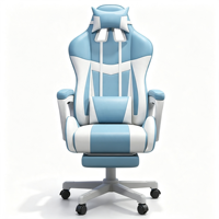 Ensemble de table, chaise et fauteuil de salon pour ordinateur personnalisé, avec haut-parleur RGB rouge, chaise de jeu Scorpion réglable avec fonction massage, 1 pièce, livraison gratuite