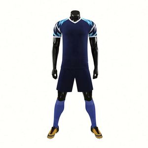 Uniformes de Fútbol Verdes al Por Mayor de Fábrica, Tallas Grandes, Uniformes Unisex para Adultos, 100% Poliéster, Secado Rápido y Transpirables - Product Image 2