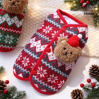 Vêtements pour chiens Joyful Dog Clothes, pull en tricot de Noël 3D en forme d'ours, pull pour petit chien, chat, animal de compagnie