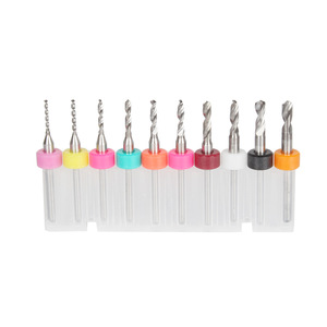 3DSWAY Mini Hand <b>Drill</b> <b>Bit</b> Set 10Pcs For Gundam Model DIY Hole Drilling Tools - Product Image 1