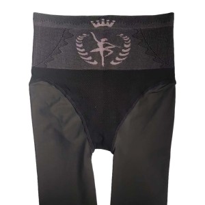 Collant a triangolo nero trasparente 80D di alta qualità resistente e resistente-prezzo calzini neri - Product Image 1