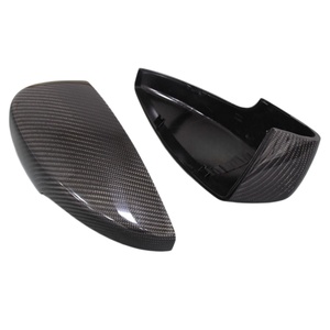 Cubierta de Espejo Lateral de Repuesto Completa de Fibra de Carbono 3K de Alta Calidad para <span class=keywords><strong>Ford</strong></span> Escape 2017-2023, Estilo de Reemplazo - Product Image 4