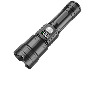 2026 Outdoor Tactical Torch <b>Flashlight</b> Powerful <b>LED</b> USB Rechargeable Camping Light with ABS Body Waterproof - Product Image 1