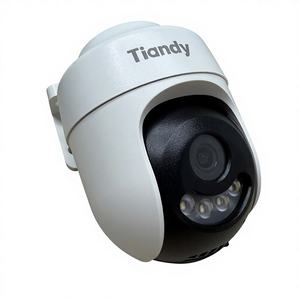 Caméra CCTV Tiandy en stock, caméra réseau Wi-Fi pour la maison, portée IR jusqu'à 50 m, haut-parleur et micro intégrés, caméra PT TD-H633K - Product Image 6