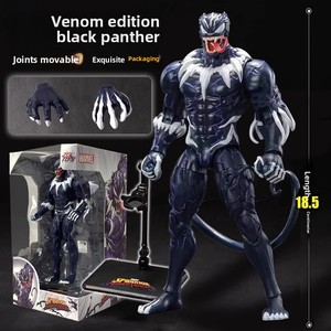 Figurine d'action authentique <span class=keywords><strong>Marvel</strong></span> Venom version stand, en PVC, modèle Black Panther Avengers, avec boîte colorée - Product Image 6