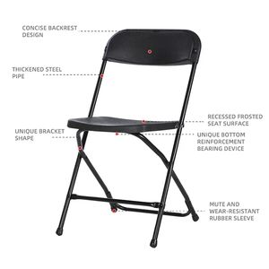 High Quality Customized Size Foldable Outdoor 6ft/8ft <b>Plastic</b> Metal Frame <b>Garden</b> <b>Chair</b> - Product Image 6