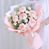 Karangan Bunga Wisuda BH, Perlengkapan Foto, Hadiah Ulang Tahun, Hadiah untuk Guru, Teman Wanita, Hadiah Valentine Kreatif, Bunga Modern Buatan Tangan