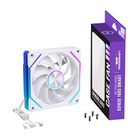 Ventilateur de boîtier 120 mm ARGB à roulement à billes en cuivre, 5V 3 broches, RGB adressable, PWM, contrôle intelligent de la température, pour refroidissement de châssis PC Gaming