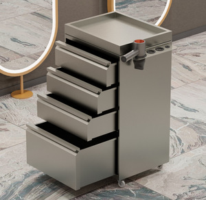Chariot et armoire à outils multifonctionnels en acier inoxydable Supreme pour salons de coiffure et studios de coiffure Chine - Product Image 6