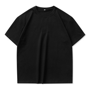 เสื้อยืดสตรีทแวร์ของผู้ชายเสื้อยืดเปล่าโอเวอร์ไซส์ผ้าคอตตอน210GSM 100% ดีไซน์ตามสั่ง - Product Image 1